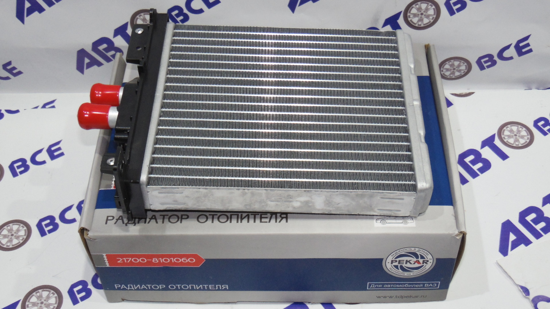 Радиатор отопителя (печки) ВАЗ-2170-1118 под кондиционер.Panasonic (тосол) PEKAR
